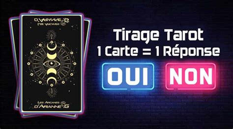 tarot gratuit oui non|Tirage tarot oui non : réponse immédiate